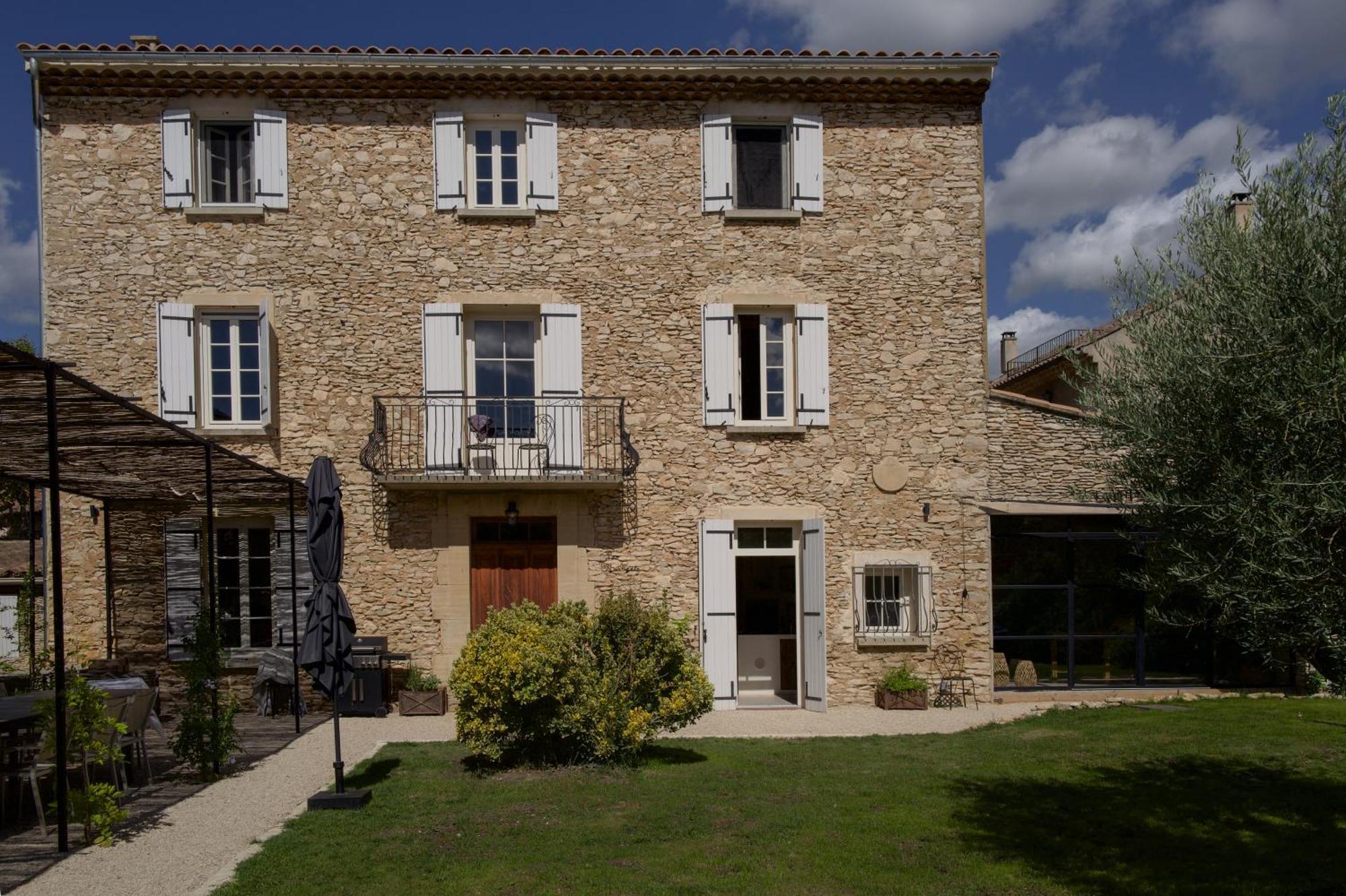 Provenzalisches Landhaus Les Martinets Am Fusse Des Mont Ventoux Villes-sur-Auzon Eksteriør bilde