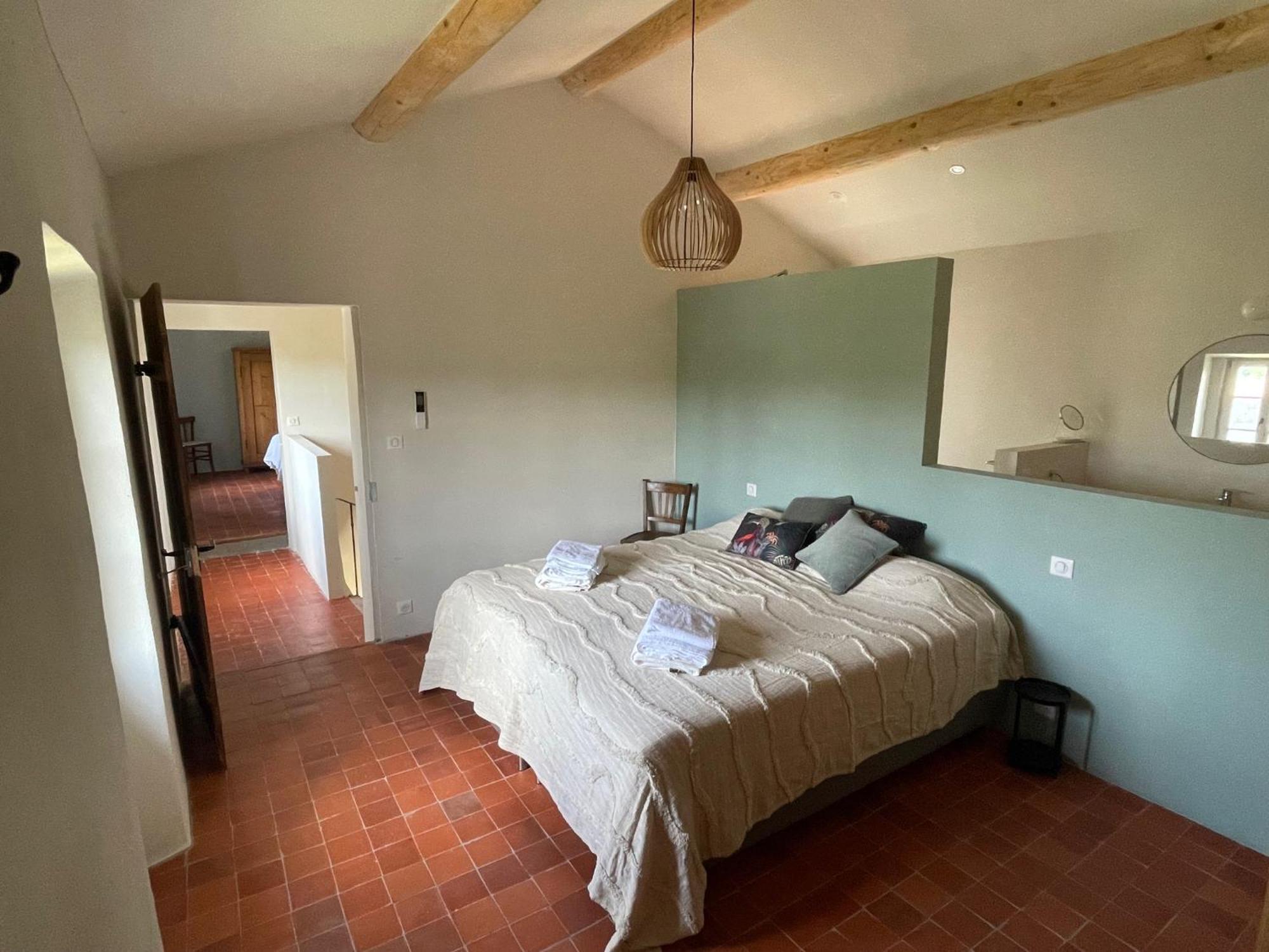 Provenzalisches Landhaus Les Martinets Am Fusse Des Mont Ventoux Villes-sur-Auzon Eksteriør bilde