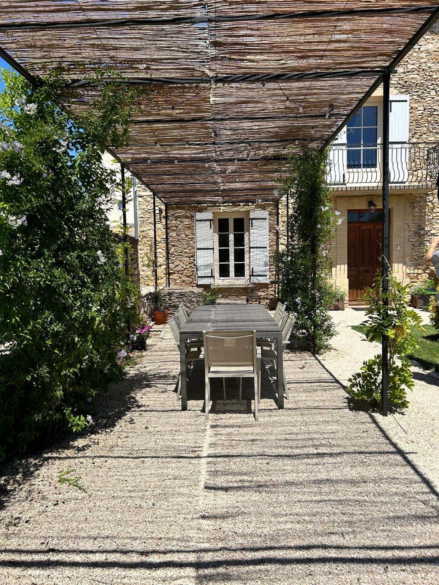 Provenzalisches Landhaus Les Martinets Am Fusse Des Mont Ventoux Villes-sur-Auzon Eksteriør bilde
