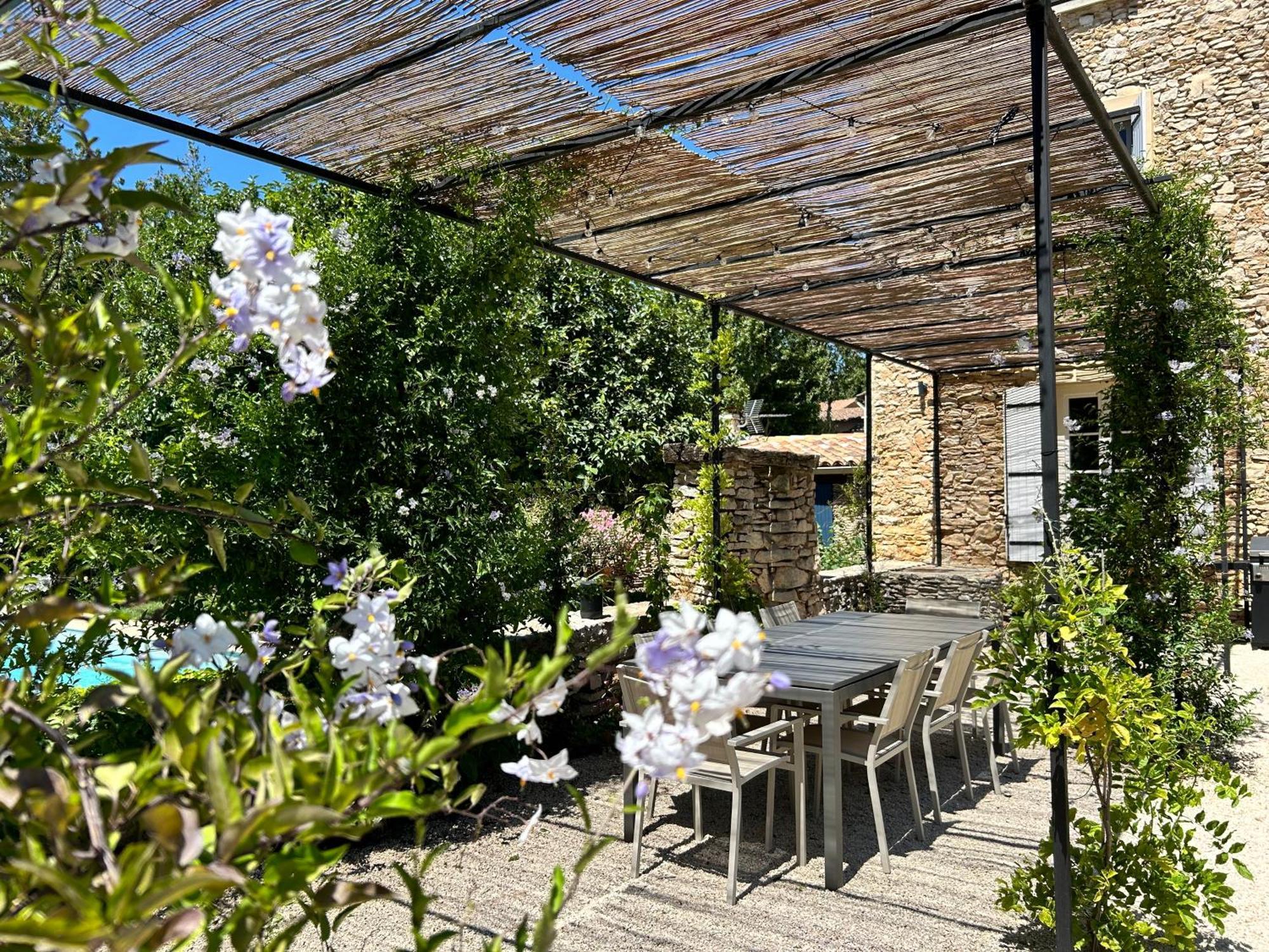 Provenzalisches Landhaus Les Martinets Am Fusse Des Mont Ventoux Villes-sur-Auzon Eksteriør bilde